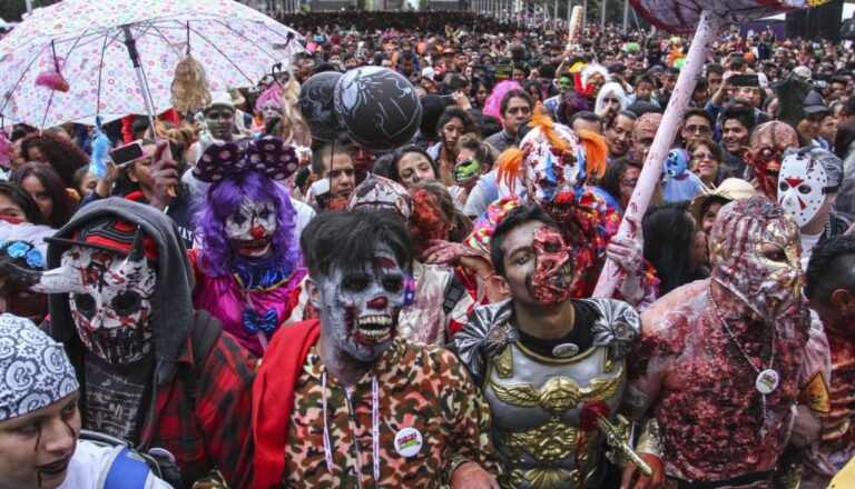 Así se vivió la Marcha Zombie CDMX