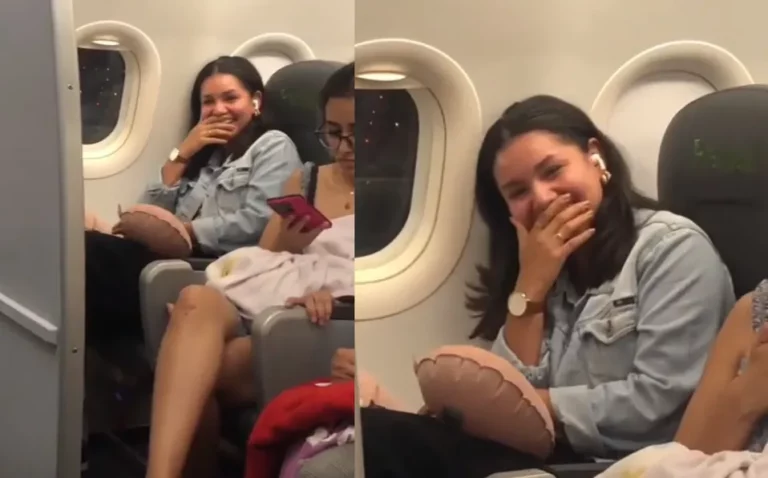 Joven toma un avión y se da cuenta de que el piloto es su papá