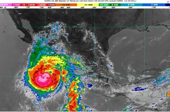 Huracán Norma tocará tierra en Baja California Sur
