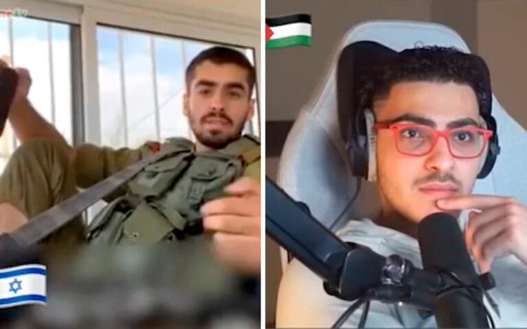 Soldado israelí amenaza a streamer; 'mato a cada palestino que veo'
