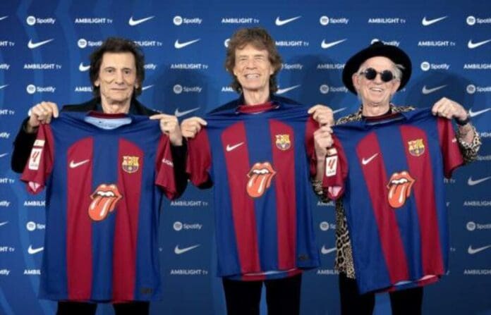 FC Barcelona presenta camiseta de los 'Rolling Stones'