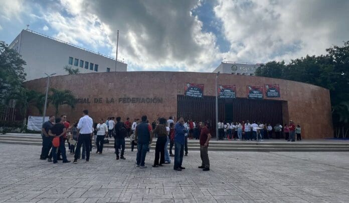 Paro de labores de trabajadores del Poder Judicial Federal en Q. Roo y todo el país hasta el 24 de octubre
