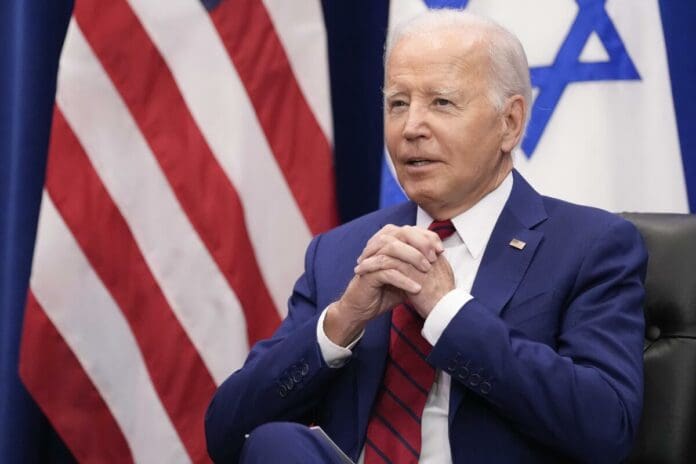 Joe Biden arriba a Tel-Aviv para reunirse con el primer ministro israelí, Benjamín Netanyahu