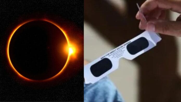 Pide astrónoma tener cuidado con eclipse anular; no mirar directo al sol y usar los lentes correctos