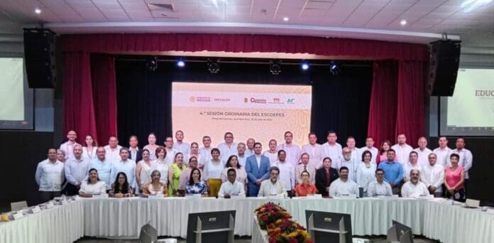 Se llevó a cabo la 4ª. Sesión Ordinaria del Espacio de deliberación de las Comisiones Estatales de Planeación de la Educación Superior (ESCOEPES)