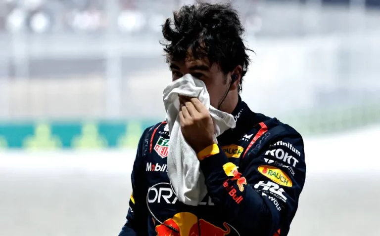 'Checo' Pérez sufre tremendo choque y queda fuera del Gran Premio de Qatar