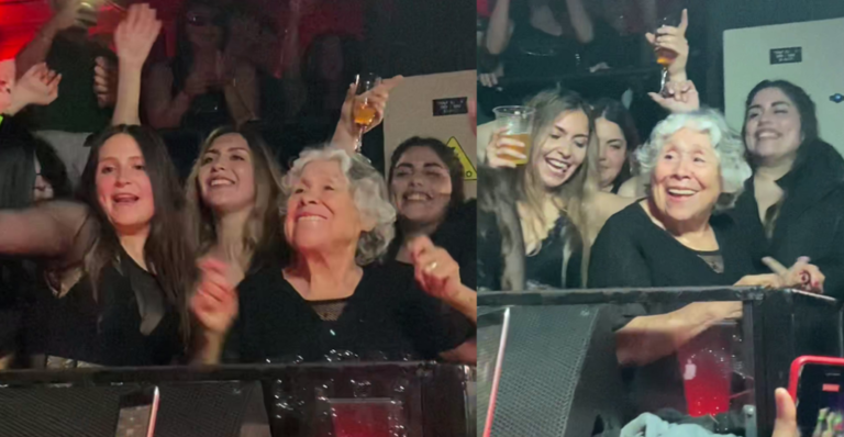 Abuelita dándolo todo en el antro se viraliza