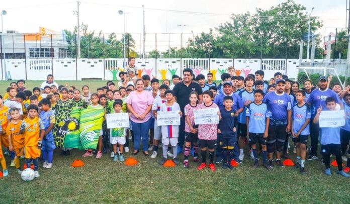 Inicia Campeonato de Clausura de Fútbol Infantil y Juvenil DIF 2023