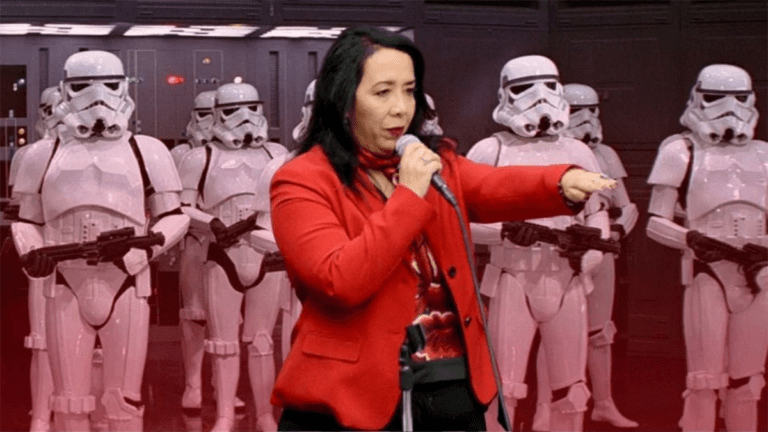 Alcaldesa de Playas Rosarito presenta segundo informe con "Marcha Imperial" de Star Wars