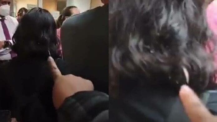 VIDEO: Chinche recorre el cabello de alumna en plena discusión para cerrar la UNAM por la plaga
