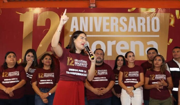 Como fundadora de MORENA llevo en mi ADN la Transformación: Anahí