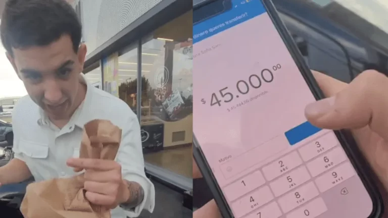 Video: Joven se pasa de copas y le transfiere dinero a su exnovia