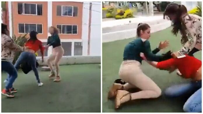 Exhiben en VIDEO a la madre de Patricio Pereyra, joven que agredió a guardia en Puebla