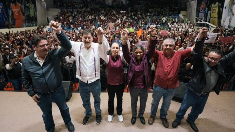 Estamos arriba en las encuestas porque mantendremos un gobierno del pueblo y para el pueblo: Claudia Sheinbaum desde San Juan del Río, Querétaro