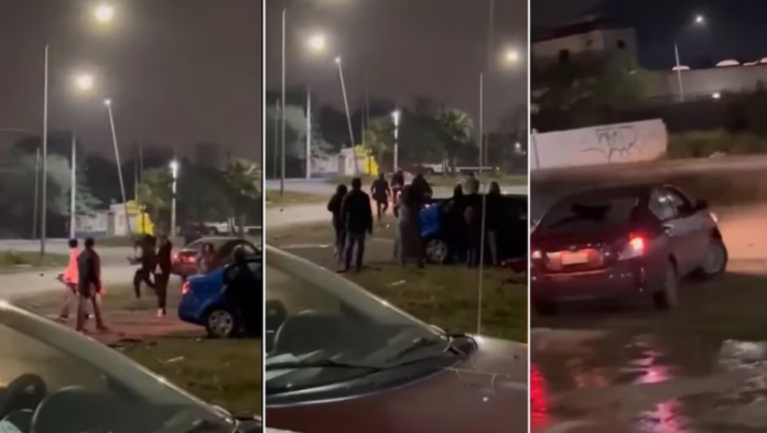 Video: Madre y su bebé fallecieron durante una persecución afuera de una boda en Juárez, Nuevo León; hay varios lesionados