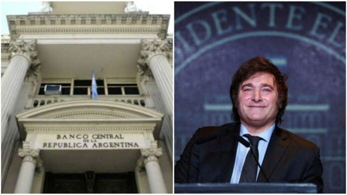 Cierre de Banco Central de Argentina 'no es negociable': oficina de Milei
