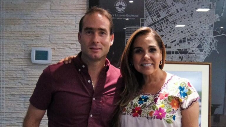 Da Mara Lezama espaldarazo público a Diego Castañón, presidente municipal de Tulum