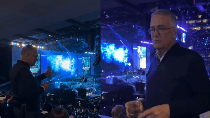 Video: Hombre le solicita boletos a Ricardo Salinas para ver a Luis Miguel; 