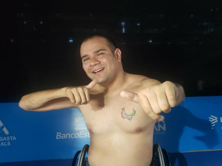 Mexicano Diego López suma su tercera medalla en los Juegos Parapanamericanos Santiago 2023 y rompe récord