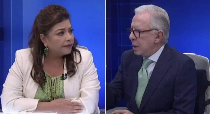 Clara Brugada criticó actitudes misóginas de Joaquín López Dóriga, quien enfureció y casi calló a la morenista. ¿Qué tal?