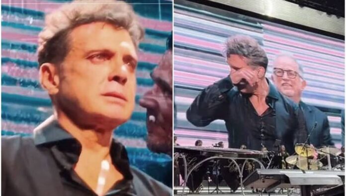 Luis Miguel llora en concierto al cantar La incondicional