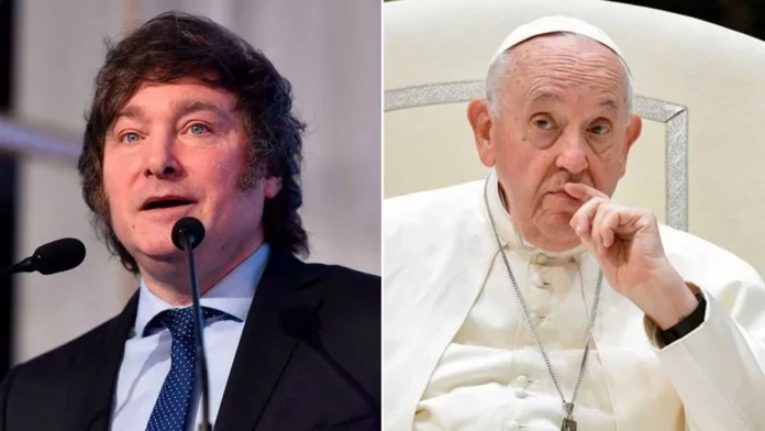 Papa Francisco le pide a Javier Milei “sabiduría y coraje” como presidente de Argentina