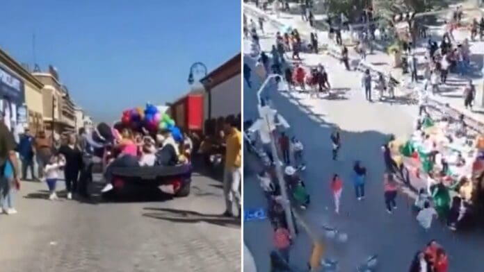 Video: Suspenden desfile de la Revolución Mexicana en Linares, Nuevo León, tras reportes por detonación de armas