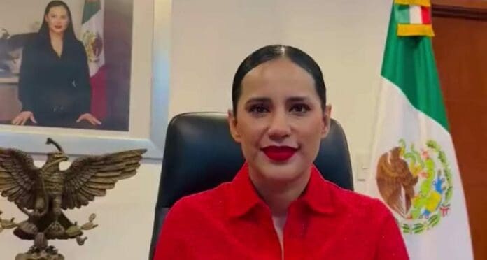 Sandra Cuevas mostró su beneplácito por el triunfo en Argentina del ultraderechista Javier Milei, lo que causó polémica.