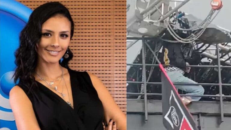 VIDEO: Muere periodista tras colapso de pantalla en autódromo