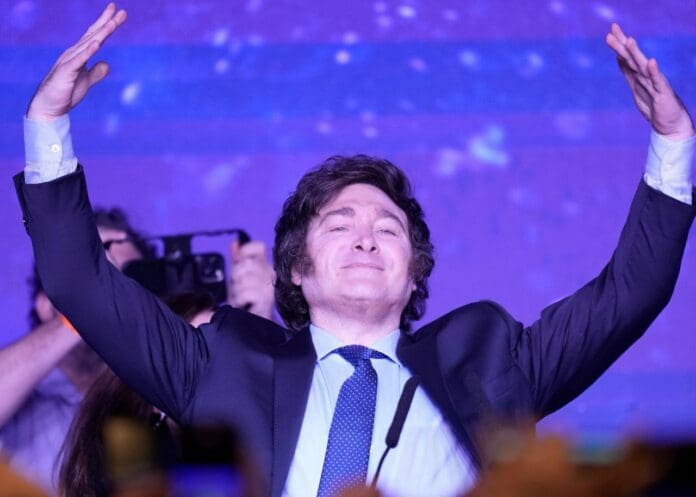 Javier Milei es elegido como el nuevo presidente