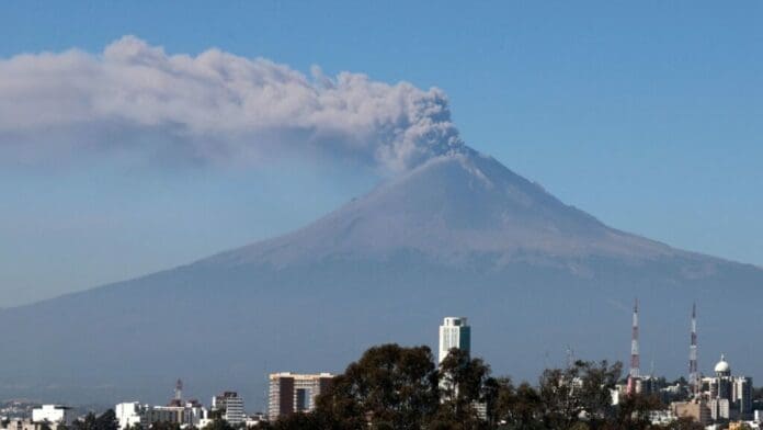 Popocatépetl registró 54 exhalaciones las últimas 24 horas