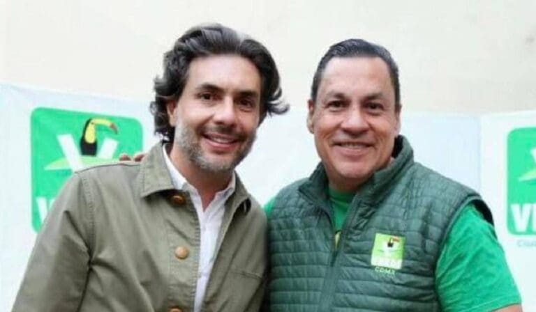 Jesús Sesma, su escudero René Vivanco y el Partido Verde trabajarán para ayudar a Clara Brugada a ganar en el 2024.