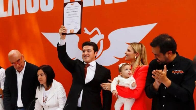 Samuel García se registra como precandidato a la Presidencia por MC