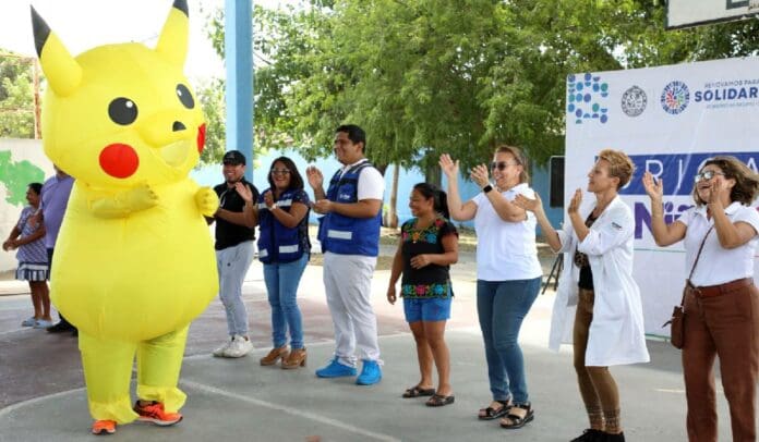 Llega Brigada por Una Niñez Feliz a Misión las Flores