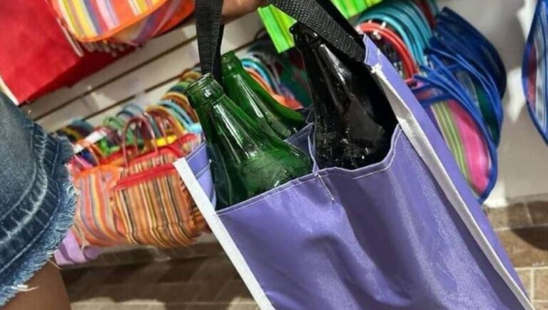 Video: Crean bolsa sabucán especial para caguamas