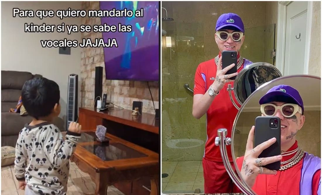 Video: Niño se vuelve viral por aprender las vocales con reggaetón