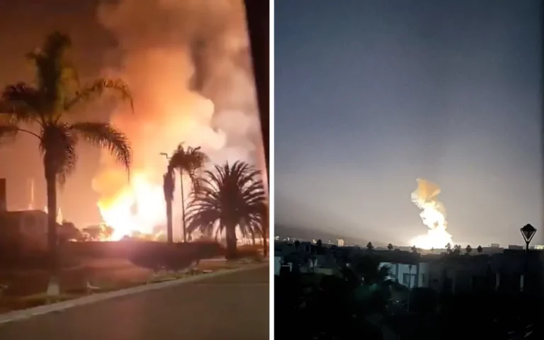 Reportan explosión en subestación eléctrica de CFE en Juriquilla, Querétaro