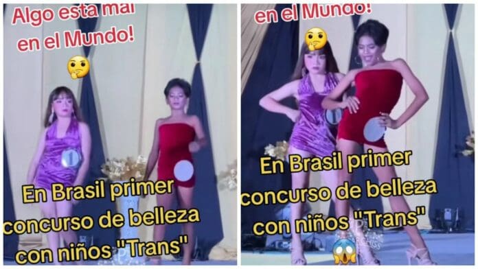Realizan primer concurso de belleza trans infantil en Brasil