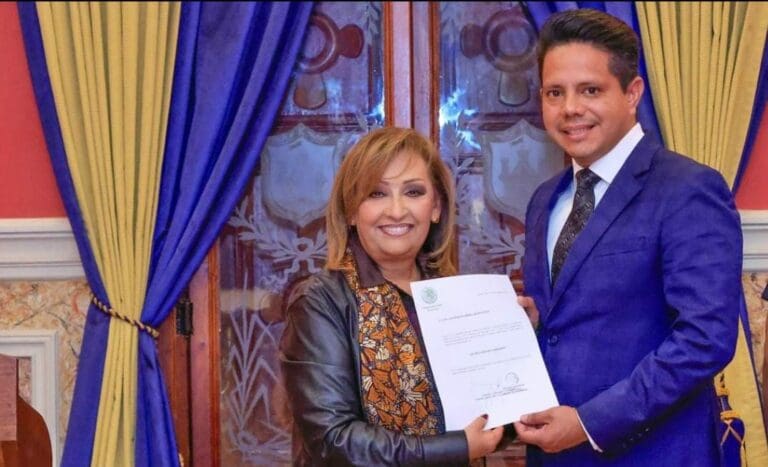 La gobernadora de Tlaxcala nombró titular de Segob estatal a su propio ahijado. Además es un deudor alimentario.