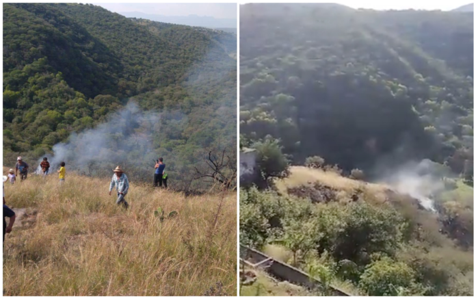 Avioneta pierde el control y se desploma en Temixco, Morelos