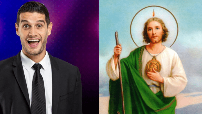 Video: Comparan a Adrián Marcelo con San Judas Tadeo; así reaccionó