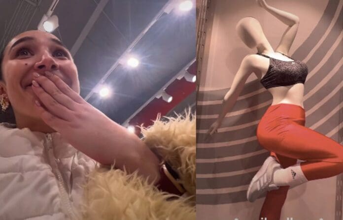 VIDEO: Joven llora al ver un maniquí 