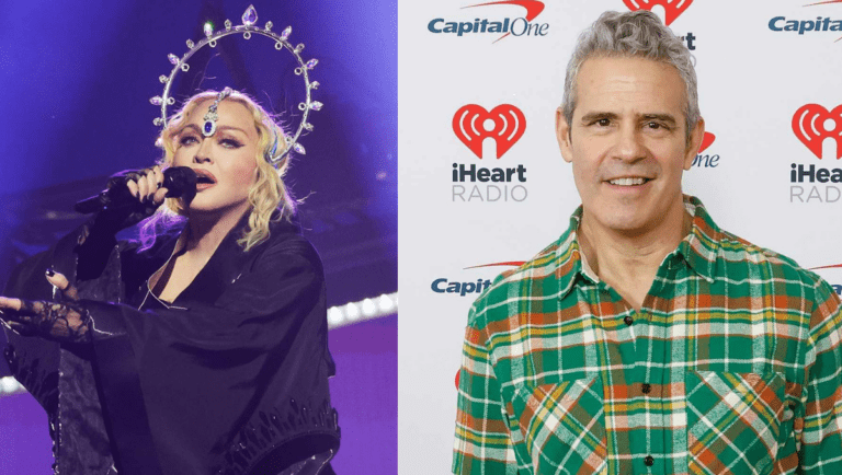 Video: Madonna le tira cerveza a un presentador estadounidense en pleno concierto