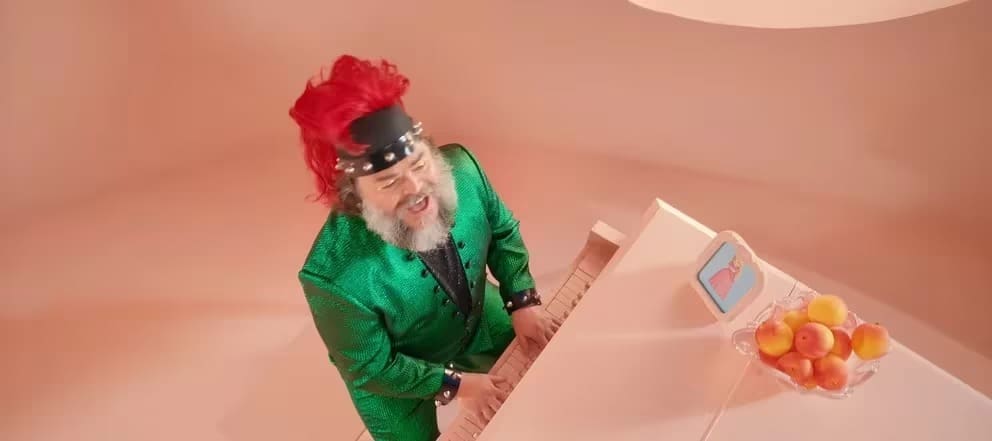 Jack Black apareció por sorpresa en el show de Jonas Brothers para interpretar su famoso tema de “Super Mario Bros”