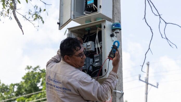 Iluminación de carretera una realidad