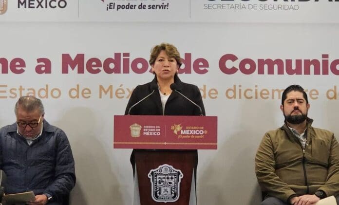 Hago un llamado a unirnos por la paz Delfina Gómez se pronuncia tras enfrentamiento en Texcaltitlán, donde murieron 14 personas