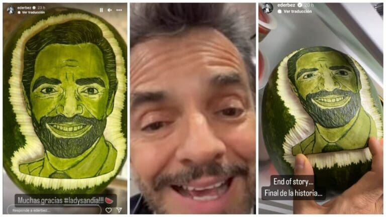 Eugenio Derbez es "detenido" en el aeropuerto de Nueva York por culpa de una sandía