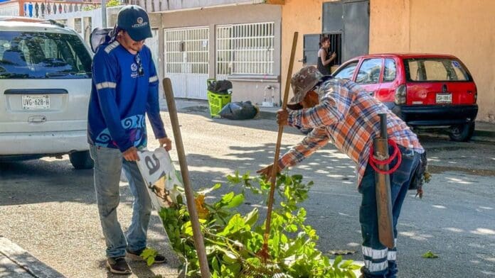 Programa “Barrido de Colonias” logra limpieza integral