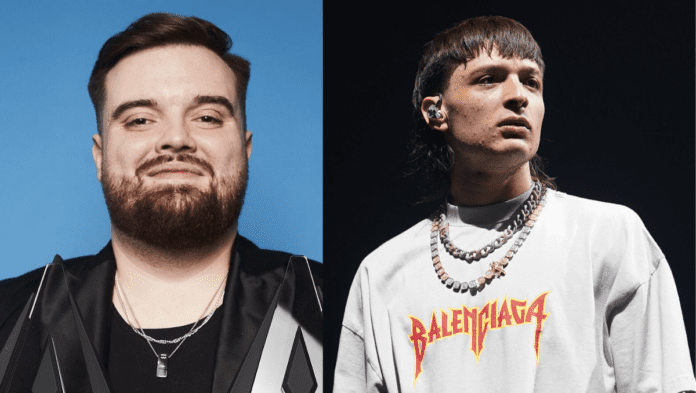 Video: Streamer Ibai Llanos felicita a Peso Pluma por ser uno de los artistas en español más escuchados en Spotify