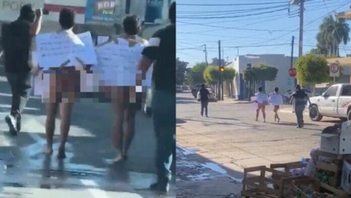 Encapuchados desnudan y “tablean” a estudiantes por vender vapeadores